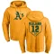 Youth Oakland Athletics Alika Williams Gold Branded RBI Pullover Hoodie -