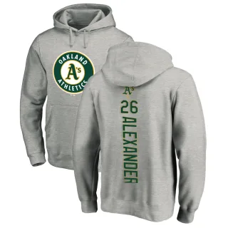 Youth Oakland Athletics CJ Alexander Ash Backer Pullover Hoodie
