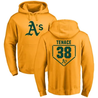 Youth Oakland Athletics Gene Tenace Gold Branded RBI Pullover Hoodie -