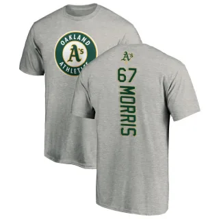 Youth Oakland Athletics Kade Morris Ash Backer T-Shirt